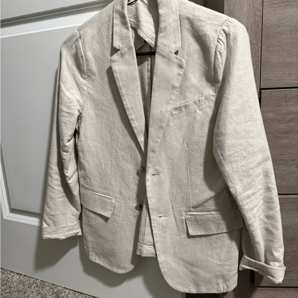 Zara Kids Cream Blazer